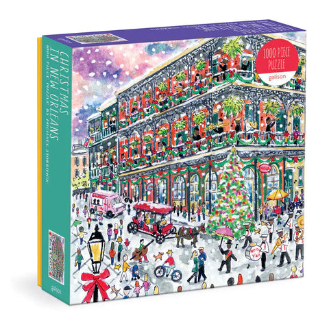 Christmas in New Orleans by Michael Storrings 1000pc Puzzle