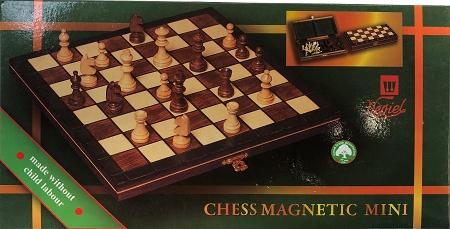 Mini Magnetic Wooden Chess