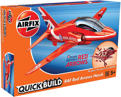Airfix QuickBuild: RAF Red Arrows Hawk Plastic Model Kit