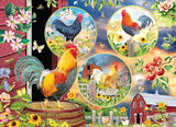 Rooster Magic 1000pc Puzzle