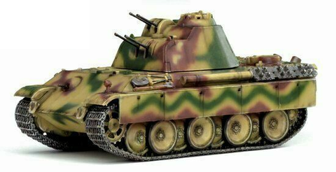 Dragon Armor: Flakpanzer 341 mit 2cm Flakvierling, Germany 1945 - 1:72 Scale Diecast Model (60644)