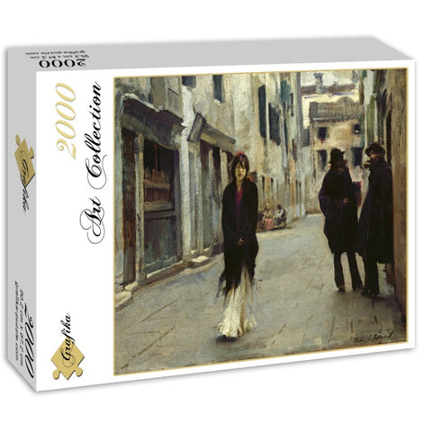Street in Venice, 1882 by John Singer Sargent 2000pc Puzzle