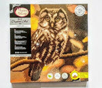 Tawny Owl - Medium Crystal Art Kit