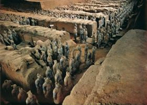 The Museum of Terracotta Warriors and Horses, Xian, China 1000pc Mini Puzzle