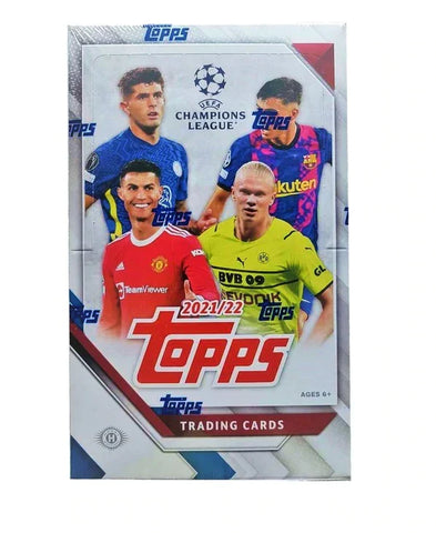 2021-22 Topps UEFA Champions League Soccer Hobby Pack