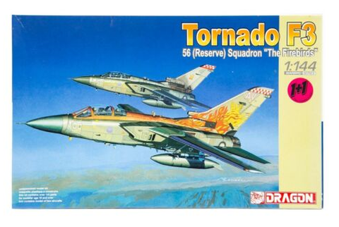 Dragon Warbird Series: Tornado F3, 56 (Reserve) Squadron "The Firebirds" - 1:144 Plastic Model Kit