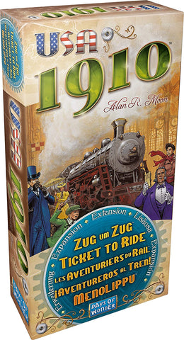 Ticket To Ride Expansion: USA 1910