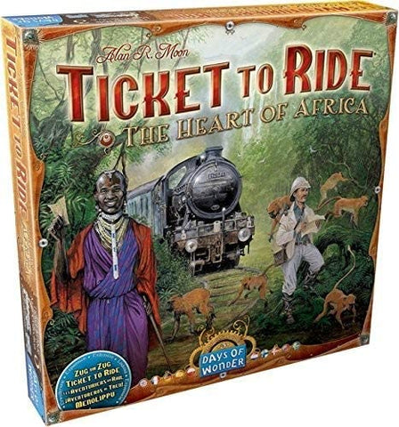 Ticket To Ride Expansion: The Heart of Africa