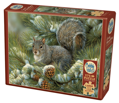 Gray Squirrel 275pc Large Format Puzzle