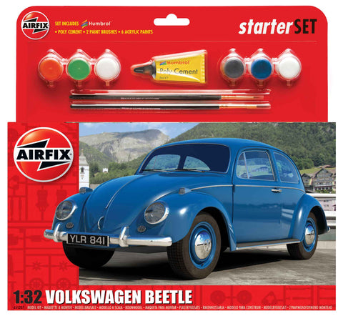 Airfix Starter Set: Volkswagen Beetle - 1:32 Plastic Model Kit