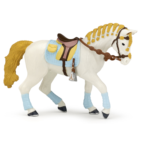 Papo® Trendy Riding Woman's Horse - Blue (51545)