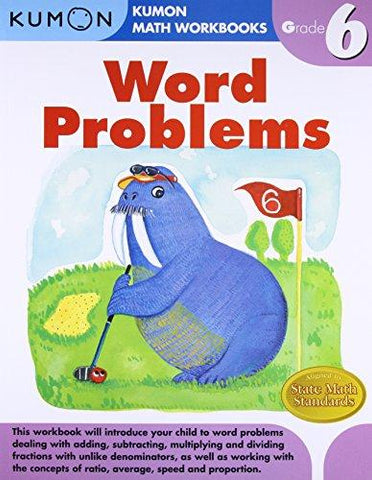 Grade 6: Word Problems Workbook