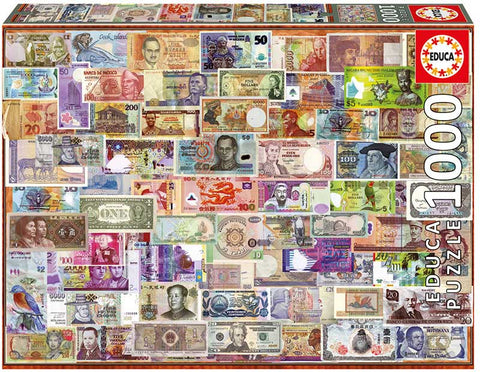 World Banknotes 1000pc Puzzle