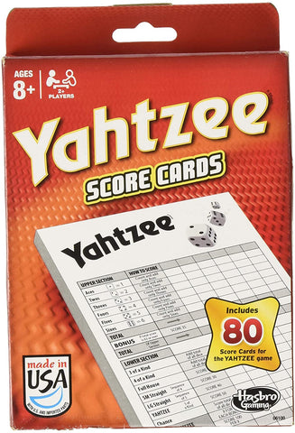 Yahtzee Score Pads